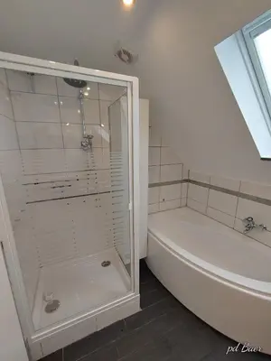Ein Badezimmer in der Unterkunft Modernes Ruhrgebietsdomizil