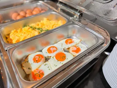 Essen im Hotel oder in der Nähe