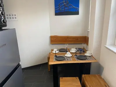 Küche/Küchenzeile in der Unterkunft Adult only klimatisierte Ferienwohnung in Schwerte