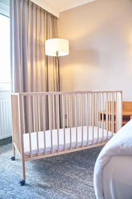Ein Bett oder Betten in einem Zimmer der Unterkunft Radisson Blu Hotel Dortmund