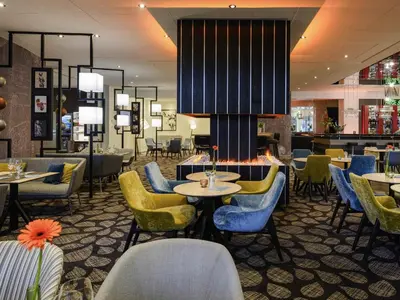 Ein Sitzbereich in der Unterkunft Mercure Hotel Bochum City