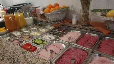 Essen im Hotel oder in der Nähe