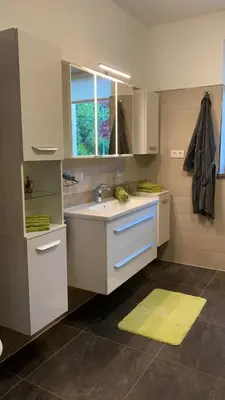 Küche/Küchenzeile in der Unterkunft Stadtvilla Intzeplatz - Apartment Borkum