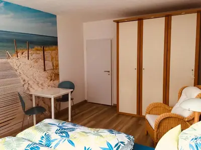 Ein Bett oder Betten in einem Zimmer der Unterkunft Ferienwohnung Koko