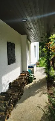 Ein Garten an der Unterkunft Ferienwohnung Koko