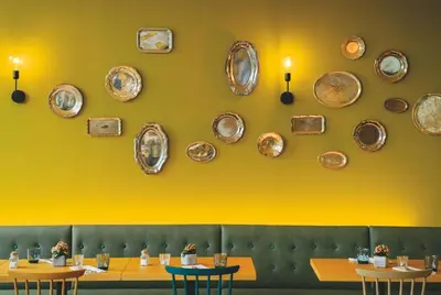 Ein Sitzbereich in der Unterkunft Vienna House Easy by Wyndham Wuppertal