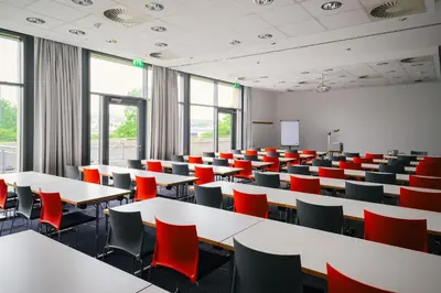 Der Geschäftsbereich oder Konferenzraum in der Unterkunft Vienna House Easy by Wyndham Wuppertal