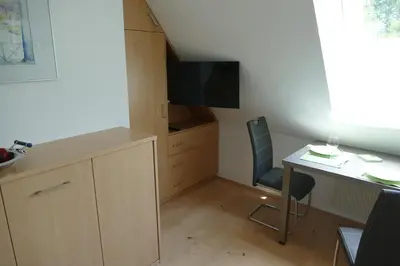 TV/Unterhaltungsangebot in der Unterkunft kleine Ferienwohnung am Wulfkamp