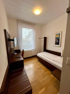 Ein Bett oder Betten in einem Zimmer der Unterkunft Hotel Ickhorn