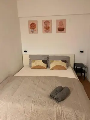 Ein Bett oder Betten in einem Zimmer der Unterkunft Große Apartments für Monteure - Dorsten -
