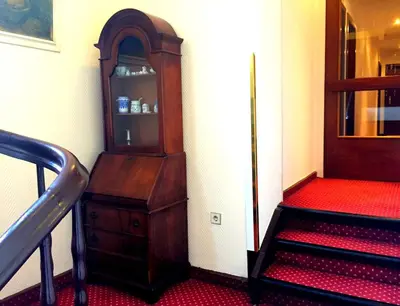 Ein Bett oder Betten in einem Zimmer der Unterkunft Hotel Bismarck