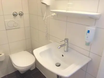 Ein Badezimmer in der Unterkunft Hotel Bismarck