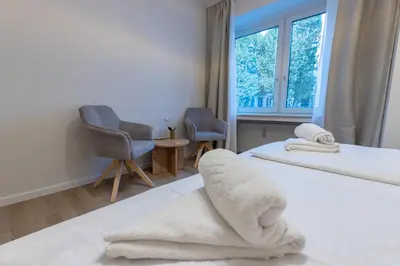 Ein Bett oder Betten in einem Zimmer der Unterkunft Hotel Doerenkamp - Digital Access