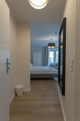 Ein Bett oder Betten in einem Zimmer der Unterkunft Hotel Doerenkamp - Digital Access