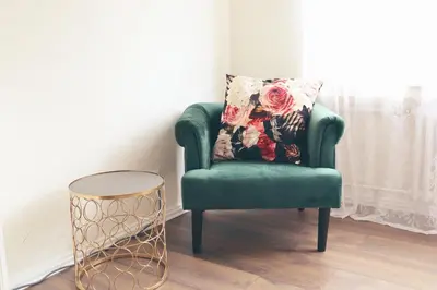 Ein Sitzbereich in der Unterkunft GATSBY Apartment