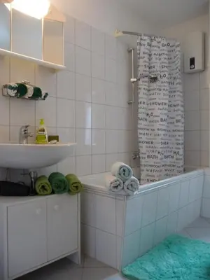 Ein Badezimmer in der Unterkunft feelathome