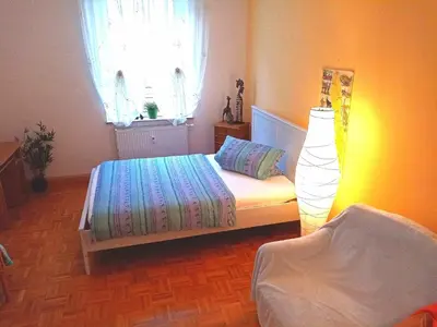 Ein Bett oder Betten in einem Zimmer der Unterkunft feelathome