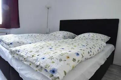 Ein Bett oder Betten in einem Zimmer der Unterkunft Fewo Wuppertal