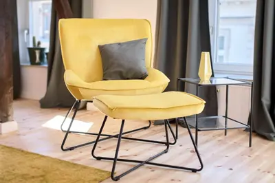 Ein Sitzbereich in der Unterkunft *80 m2 Stylish Apt* Netflix * Kitchen* Nespresso*