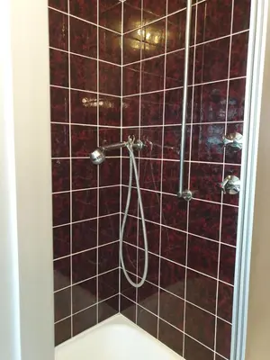 Ein Badezimmer in der Unterkunft Ferienwohnung- Helena