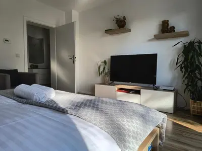 Ein Bett oder Betten in einem Zimmer der Unterkunft Melia