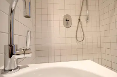 Ein Badezimmer in der Unterkunft Hotel Lorenz