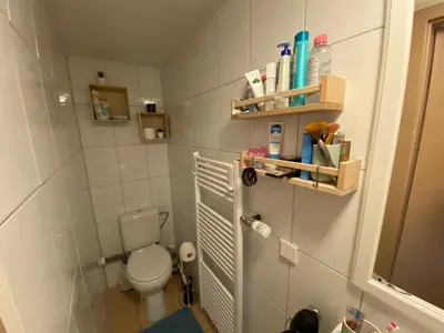 Ein Badezimmer in der Unterkunft Ferienwohnung Monteurwohnung Gevelsberg