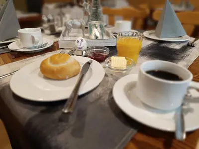 Essen im Hotel oder in der Nähe