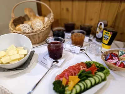 Essen im Hotel oder in der Nähe