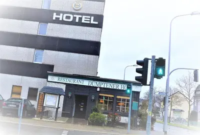 Das Gebäude in dem sich das Hotel befindet