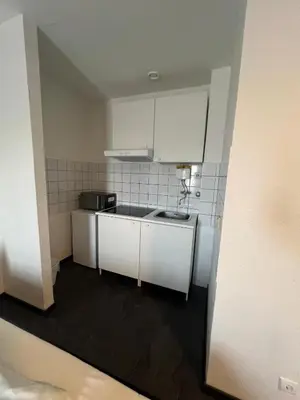 Küche/Küchenzeile in der Unterkunft Hotel Dümptener Hof