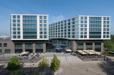 Das Gebäude in dem sich das Hotel befindet