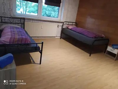 Ein Bett oder Betten in einem Zimmer der Unterkunft Misha,s