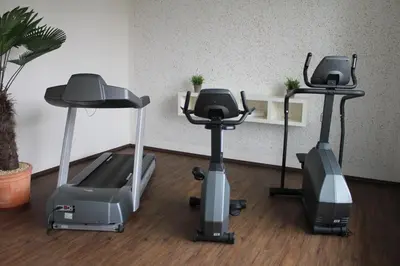 Das Fitnesscenter und/oder die Fitnesseinrichtungen in der Unterkunft Ringhotel Katharinen Hof