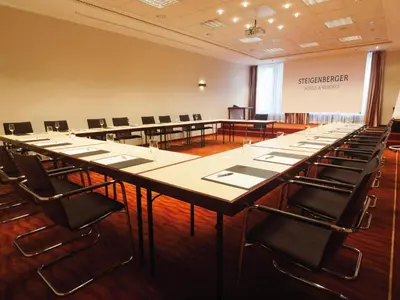 Der Geschäftsbereich oder Konferenzraum in der Unterkunft Steigenberger Dortmund