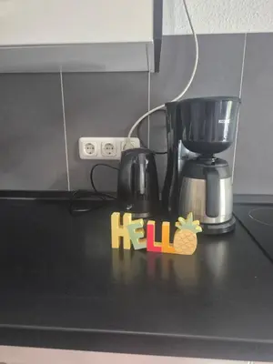 Kaffee-/Teezubehör in der Unterkunft Puppenstube mir 2 Zimmer anstatt 3 Zimmer