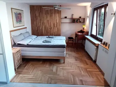 Ein Bett oder Betten in einem Zimmer der Unterkunft Wo das Ruhrgebiet am schönsten ist