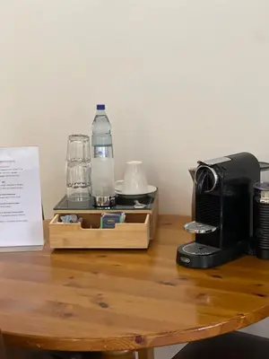 Kaffee-/Teezubehör in der Unterkunft Haus Mees Appartements