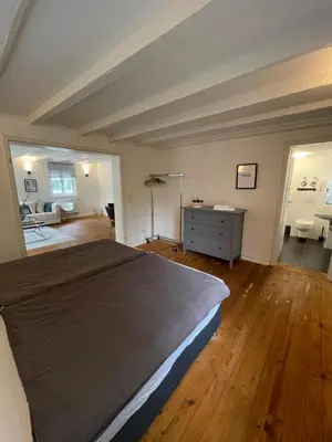 Ein Bett oder Betten in einem Zimmer der Unterkunft Haus Mees Appartements