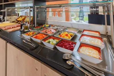 Essen im Hotel oder in der Nähe