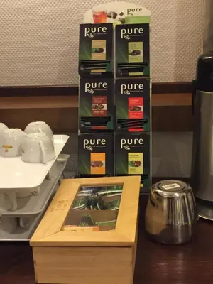 Kaffee-/Teezubehör in der Unterkunft Hotel Weidenhof