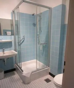 Ein Badezimmer in der Unterkunft Gildenhof An den Westfalenhallen Dortmund