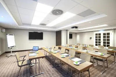 Der Geschäftsbereich oder Konferenzraum in der Unterkunft Parkhotel Wittekindshof