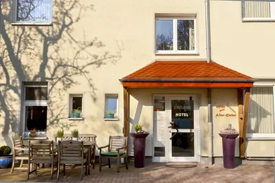 Das Gebäude in dem sich das Hotel befindet
