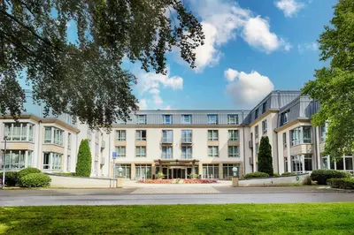 Das Gebäude in dem sich das Hotel befindet