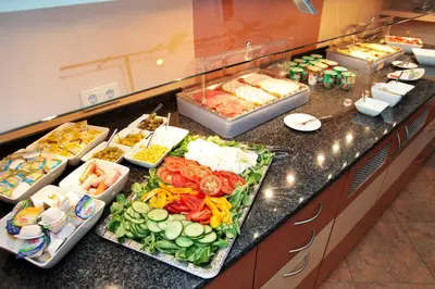 Essen im Hotel oder in der Nähe