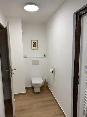 Ein Badezimmer in der Unterkunft Ferienwohnung Wülfrath