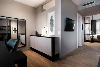 TV/Unterhaltungsangebot in der Unterkunft SAXX Hotel 