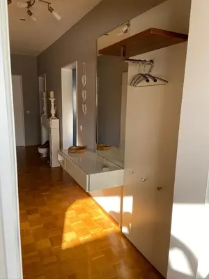 Ein Badezimmer in der Unterkunft Ferienwohnung Baumberger-Auszeit