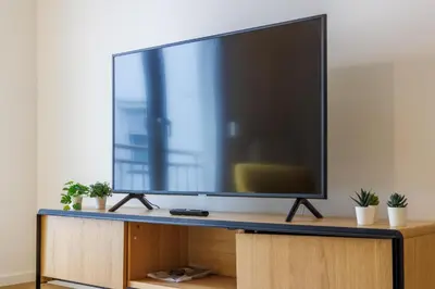 TV/Unterhaltungsangebot in der Unterkunft Glück Auf Appartements Walter-Hohmann-Straße Essen
